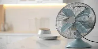 Discover the different types of fans to combat the heat in summer. From tabletop and floor models to elegant and modern bladeless ceiling fans. #Fans #Summer #HomeDecoration