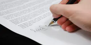 What is the simple property registration note?